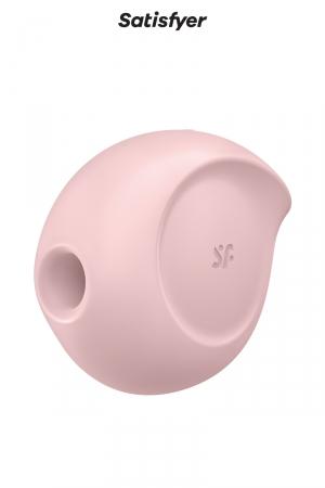 A la fois un stimulateur de clitoris par ondes de pression et par vibrations pour vous faire fondre de plaisir. modèle rose.