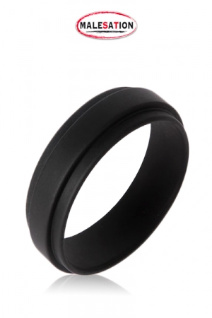 Bague de pénis 100% silicone, haute qualité, avec anneau large 1,5 cm.