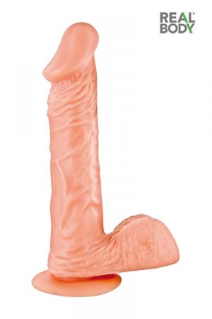 Gode 23 cm Real Body Bruce, ultra réaliste, un des plus gros calibres de la collection Real Body.