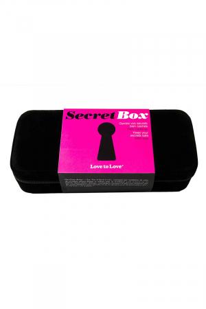 Une box avec cadenas à code, conçue pour ranger vos sextoys à labri des regards indiscrets.