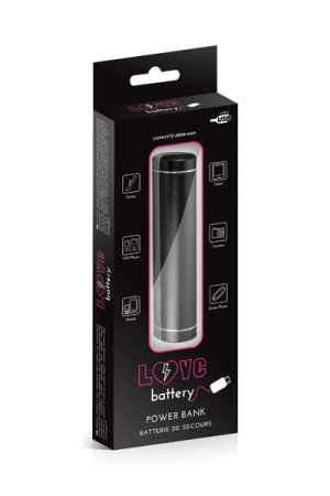 Une batterie d'appoint pour recharger votre sextoy USB ou n'importe quel appareil rechargeable par USB.