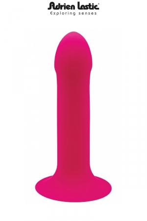 Gode ventouse haute qualité 16,7 x 4 cm en silicone Premium double densité et thermo-réactif, par Adrien Lastic.