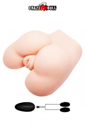 Une chatte et un cul vibrants hyper réalistes avec une texture aussi douce que la peau pour transformer vos fantasmes en réalité.