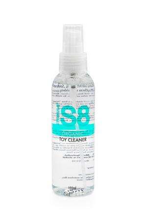 Nettoyant naturel qualité Premium pour tous types de sextoys, de la marque Stimul8 (S8).