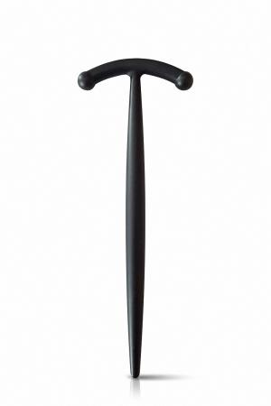 Tige à urètre / dilatateur flexible et lisse en silicone de 11,5 cm de longueur pour 0,5 cm de diamètre.