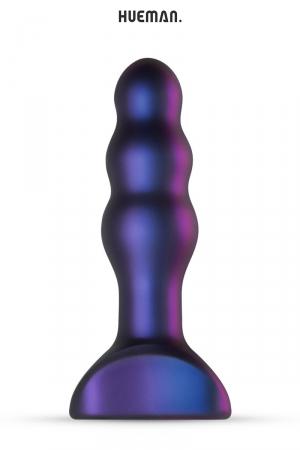 Un puissant plug anal offrant à la fois une stimulation par vibrations et des mouvements de percussion.