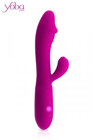 Vibro rabbit 3 stimulations en 1 : stimulation clitoridienne, stimulation vaginale et stimulation du point G.