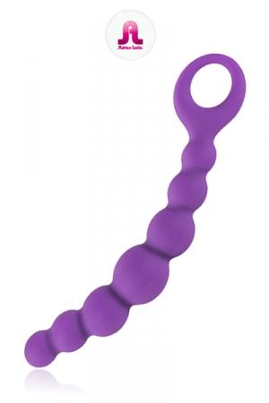 Une chaine anale 100% silicone, avec 7 balles de tailles différentes pour faire le plein de sensations.