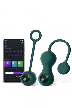 Avec les Crystal Duo Smart Kegel Balls connectées, renforcez votre plancher pelvien et faites vous plaisir à deux.