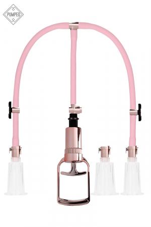 Décuplez la sensibilité de votre clitoris et de vos tétons avec la pompe manuelle 