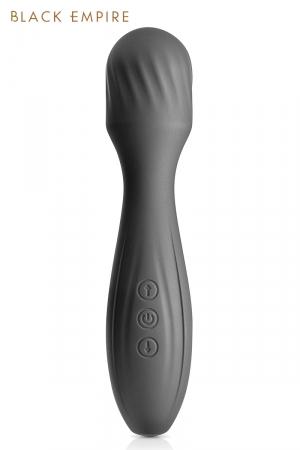 Luxueux vibromasseur avec 10 modes de vibrations pour stimuler les zones érogènes et masser le corps.