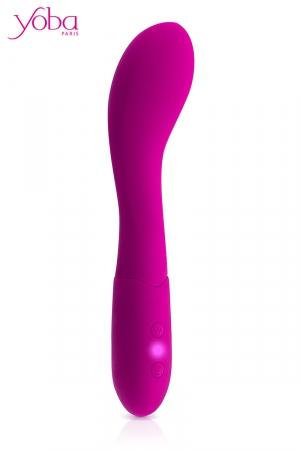 Puissant vibromasseur rechargeable en silicone Premium et ABS, doté d'une forme idéale pour la stimulation du point G.