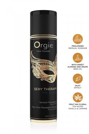 Huile de massage érotique stimulante avec parfum floral fruité, effet soyeux et Hydratation de la peau.