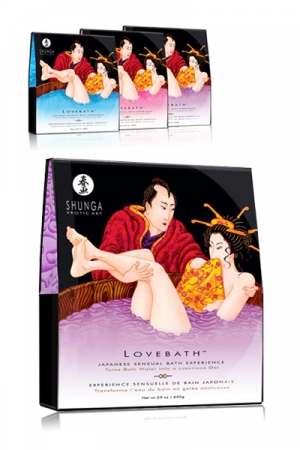 Avec Lovebath, découvrez une expérience sensuelle du bain japonais.