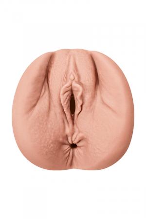 Masturbateur super réaliste de qualité Premium, avec ses 2 orifices  pénétrables (vagin et anus).
