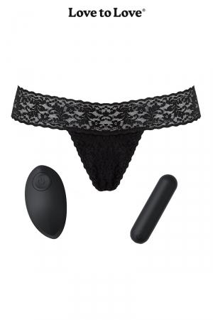 1 culotte sexy + 1 stimulateur clitoridien télécommandé, voici le retour de la petite culotte orgasmique adorée par les couples!