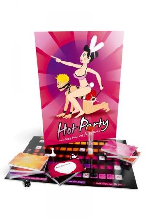Gages, caresses, positions, ect. tout est prévu dans ce jeu coquin pour passer un bon moment très Hot en couple.