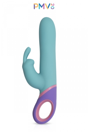 1 sextoy fun, coloré et moderne, 3 moteurs puissants, des vibrations et des rotations multiples pour stimuler le vagin et le clitoris.