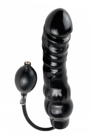 Superbe gode noir gonflable pour des plaisirs extrêmes.