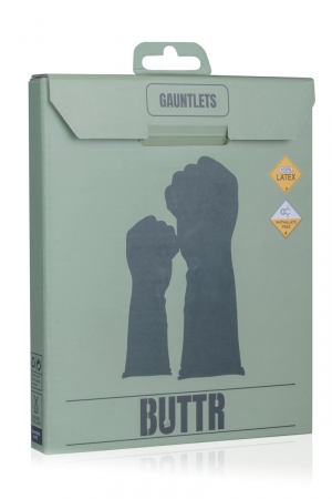 Gants long (35cm) en latex extra robuste,   pour le Fist et les jeux BDSM.