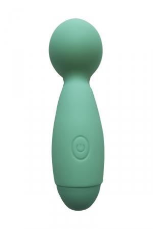 Petit Vibromasseur wand en silicone très doux pour le massage des zones érogènes.