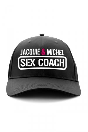 Exclusivement destinée aux fans dotés d'un gros bagage Cul-turel, voici la casquette sex-coach de Jacquie & Michel.
