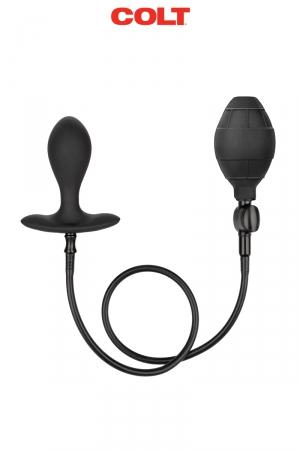 Plug anal gonflable de grande qualité, en silicone, lesté pour offrir un plaisir maximum.