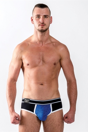 Brief Mister B, collection Urban, top confort, avec une pochette pour mettre en valeur vos atouts masculins.