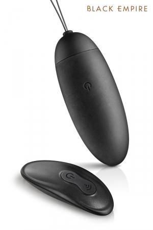 Oeuf vibrant de luxe avec télécommande sans fil, 10 modes de vibrations, rechargeable par USB magnétique.