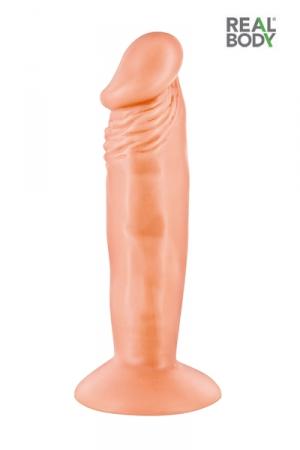 Gode réaliste Real Body Zack, ultra doux et doté d'une ventouse puissante.