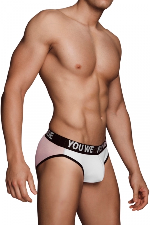 Slip blanc ultra sexy de la marque Espagnole Macho Lingerie.